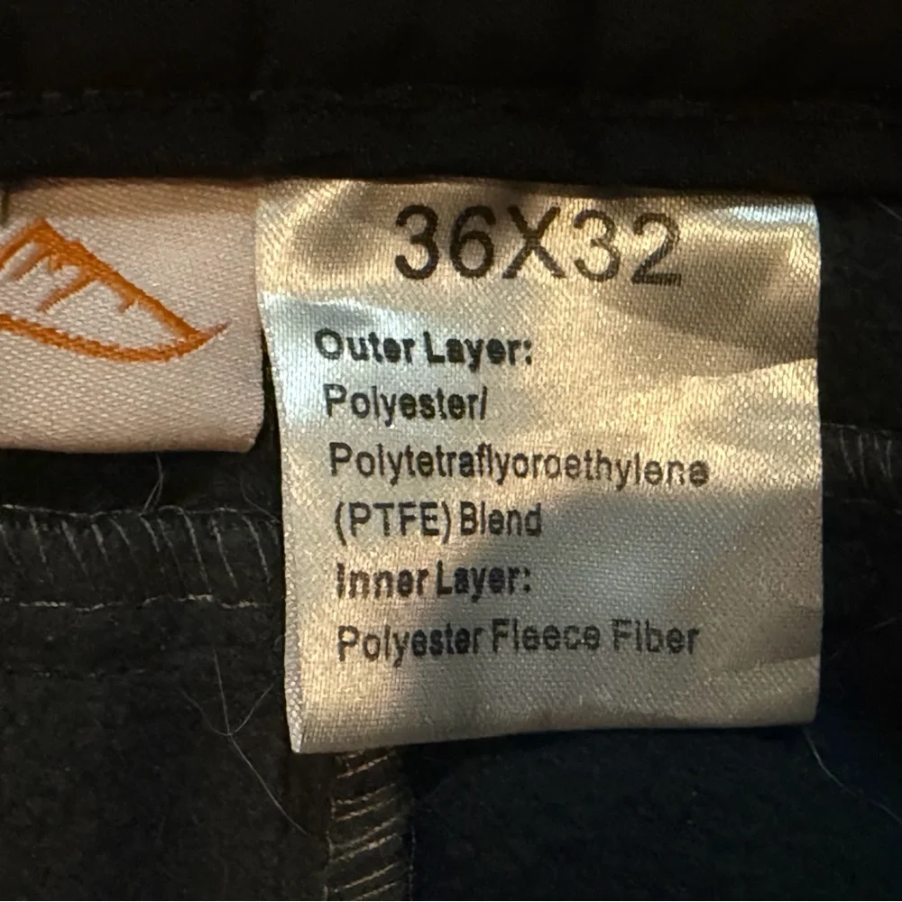Summitskin Bombshell Snowboard 36x32 Fleece Lined Hiking Outdoor Technical Pants - Picture 6 of 6